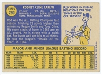 1970 Topps Rod Carew #290